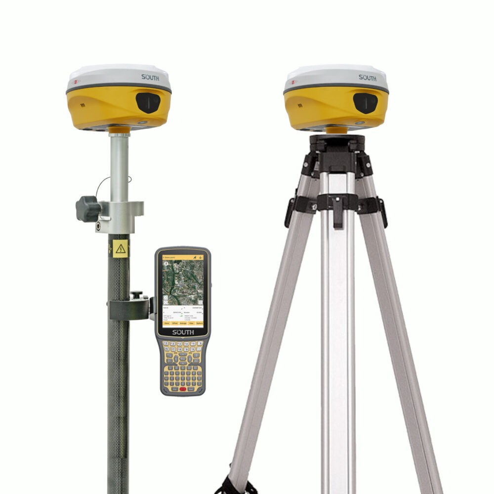 Base &amp; Rover Setup — Tripod base station & rover